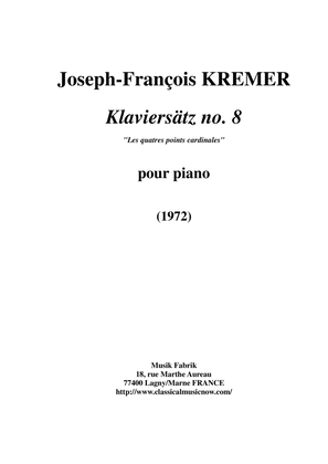 Joseph-François Kremer: Klaviersatz no. 8