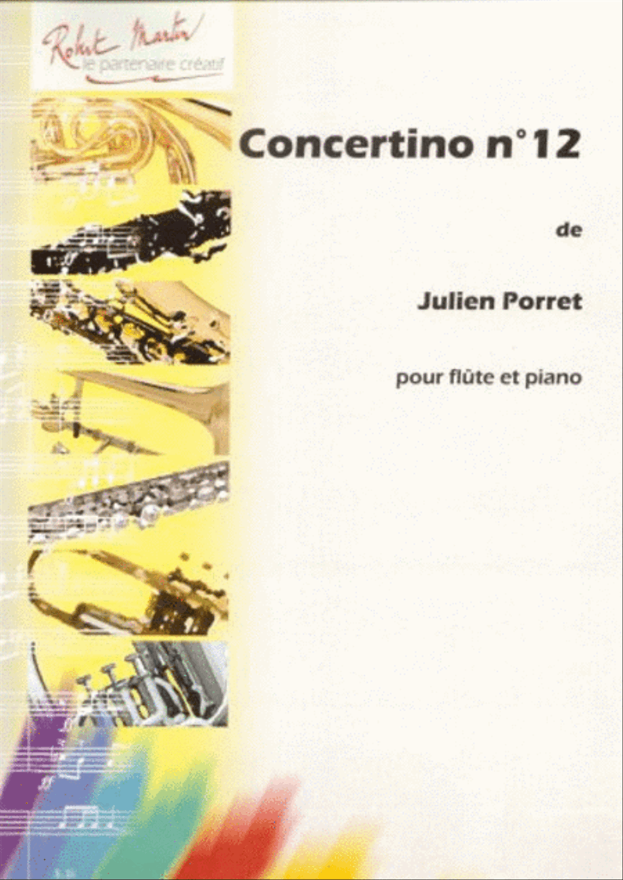 Concertino n°12 Piano Accompaniment scores gallery preview page 1