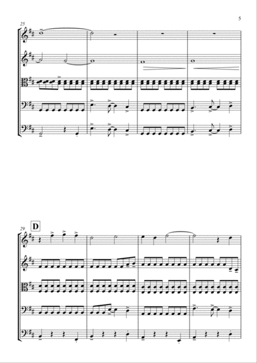 Mr. Brightside Cello scores gallery preview page 5
