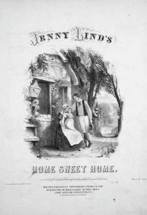 Book cover for Jenny Lind's Home Sweet Home