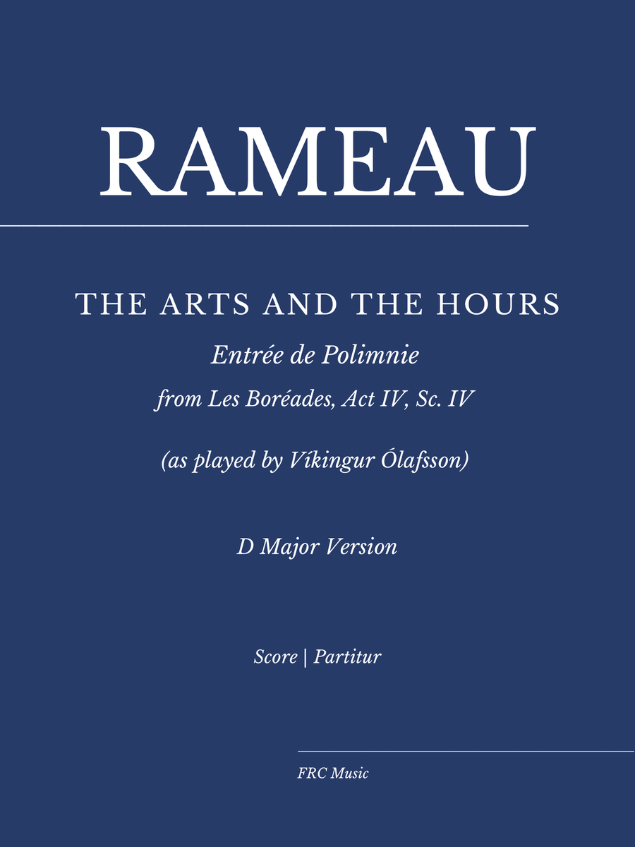 Rameau: Les Boréades: "The Arts and the Hours" for Piano (as played by Víkingur Ólafsson) - D MAJOR image number null