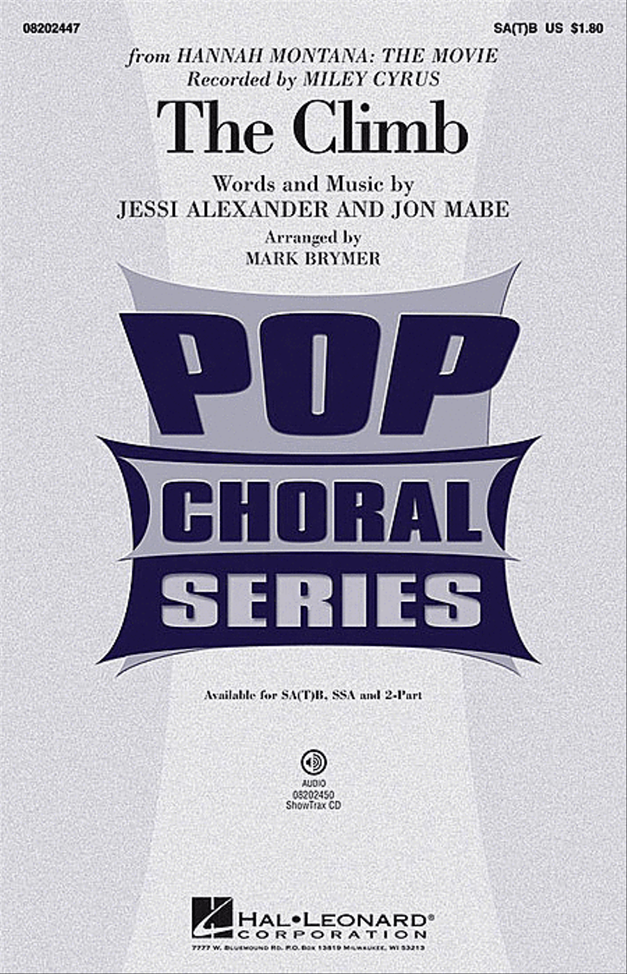 The Climb Choir scores gallery preview page 1