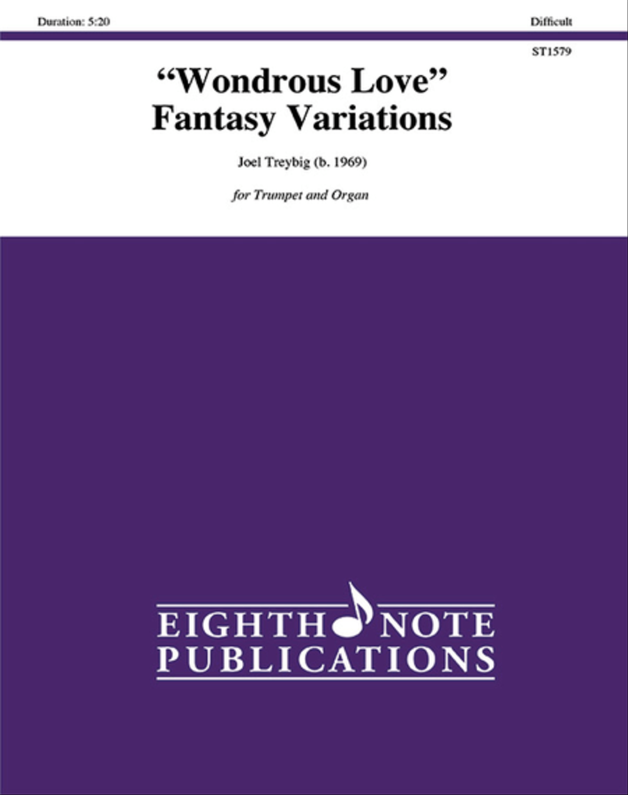 Wondrous Love Fantasy Variations Small Ensemble scores gallery preview page 1