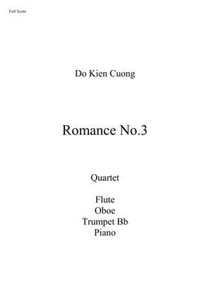 Do Kien Cuong - Romance No.3 - Quartet: Flute, Oboe, Trumpet, Piano