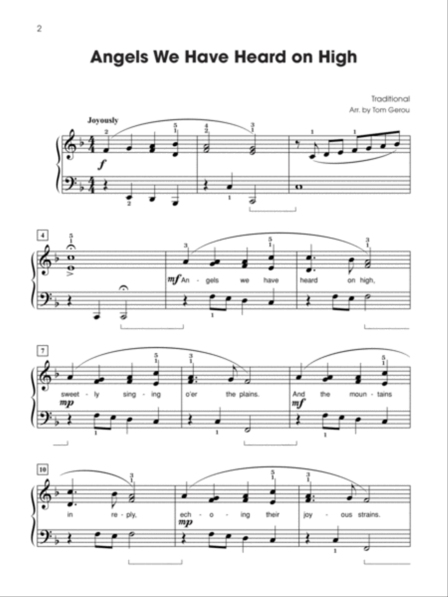 Christmas Solos for Students, 1-3 (Value Pack) Piano Method scores gallery preview page 2