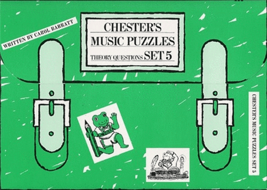 Chesters Music Puzzles Set 5 Collection / Songbook scores gallery preview page 1