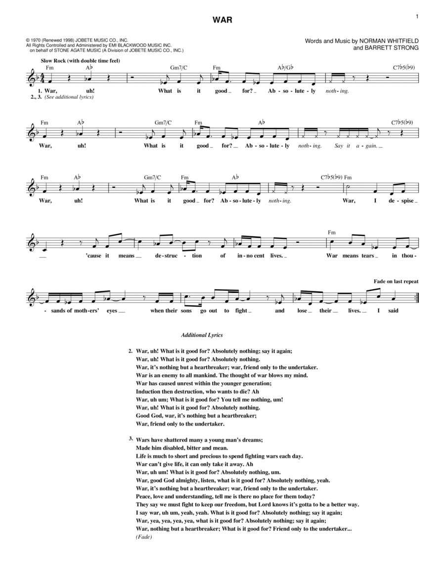 War Piano scores gallery preview page 1