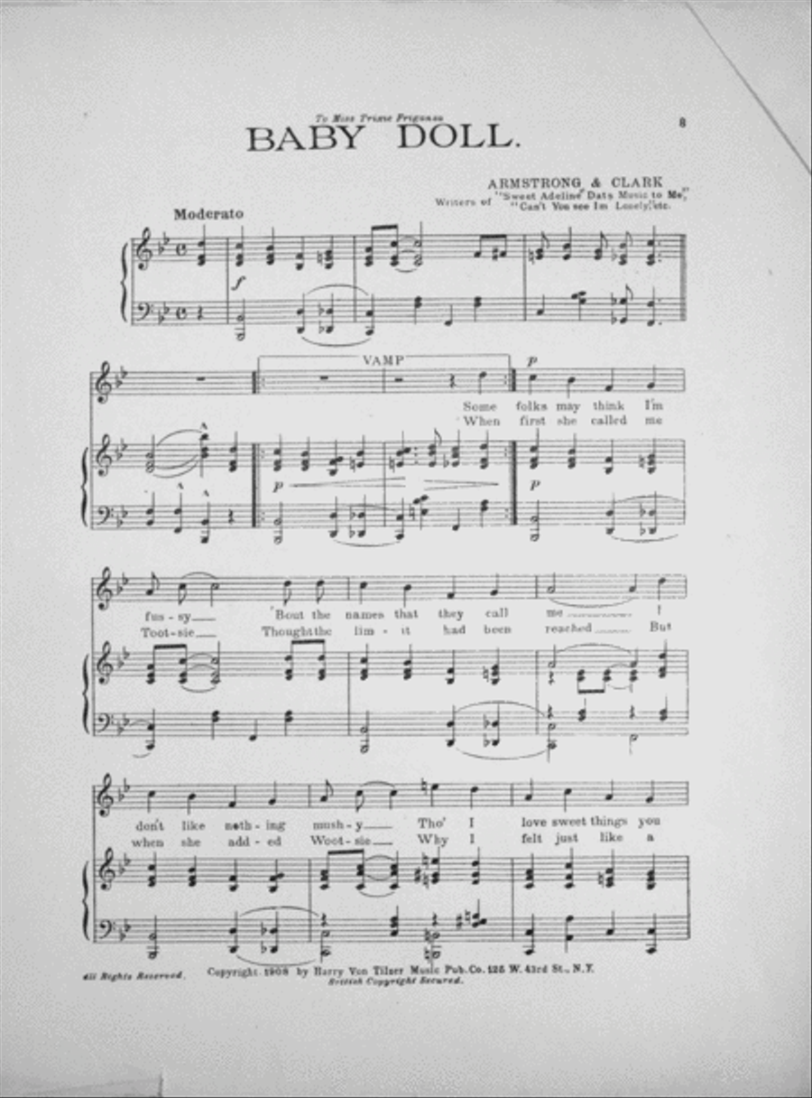 Baby Doll Voice scores gallery preview page 2