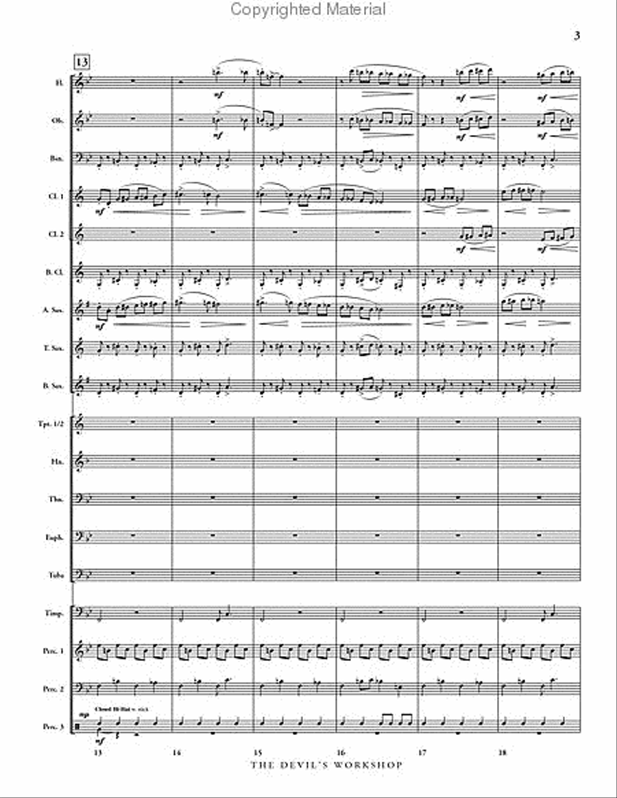 The Devil's Workshop Concert Band scores gallery preview page 4