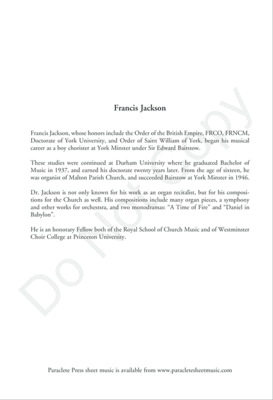 May the Grace of Christ Our Savior 4-Part scores gallery preview page 3