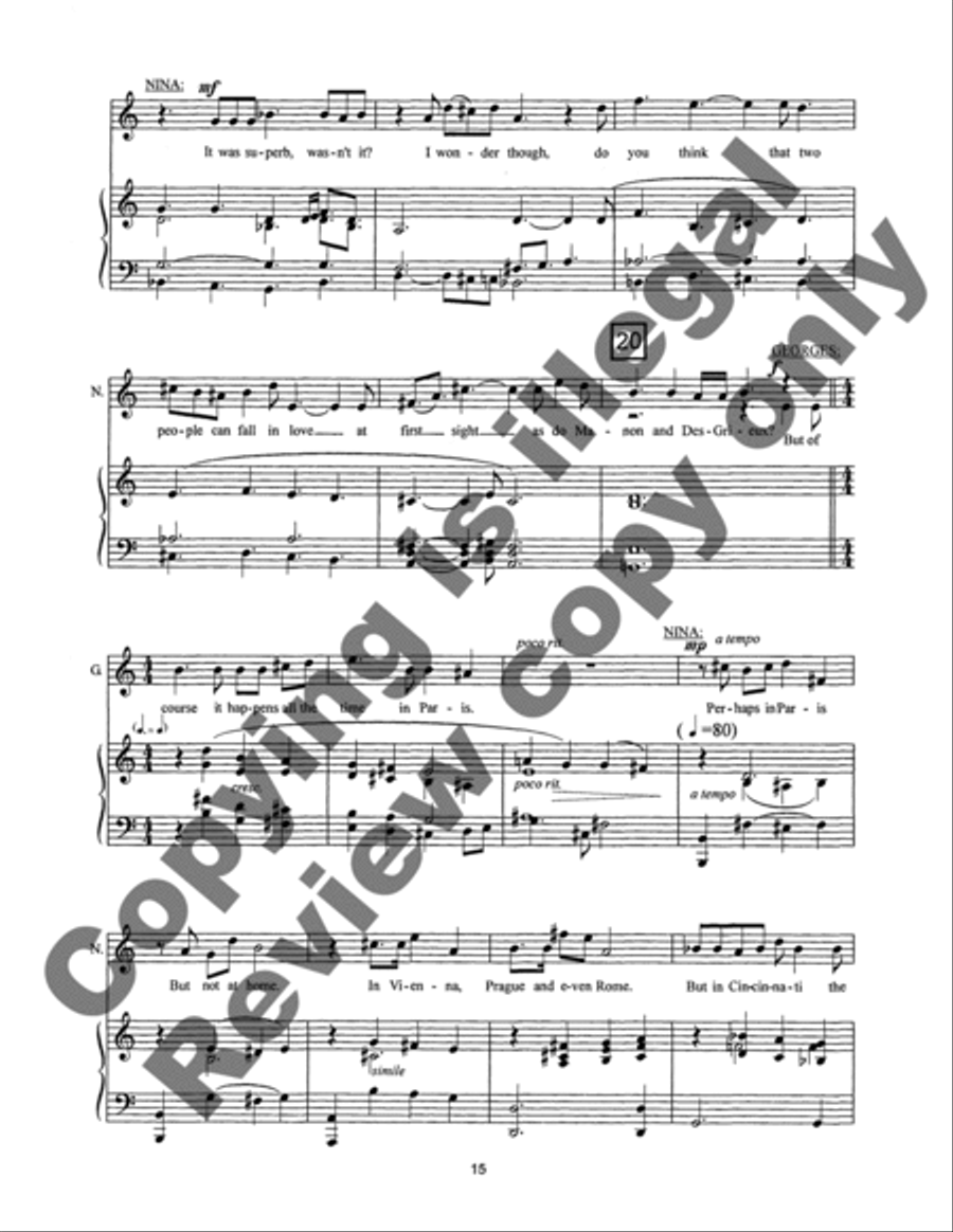 A Friend of Napoleon 4-Part scores gallery preview page 14