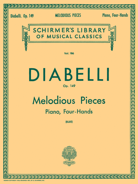Anton Diabelli: 28 Melodious Pieces on 5 Notes, Op. 149