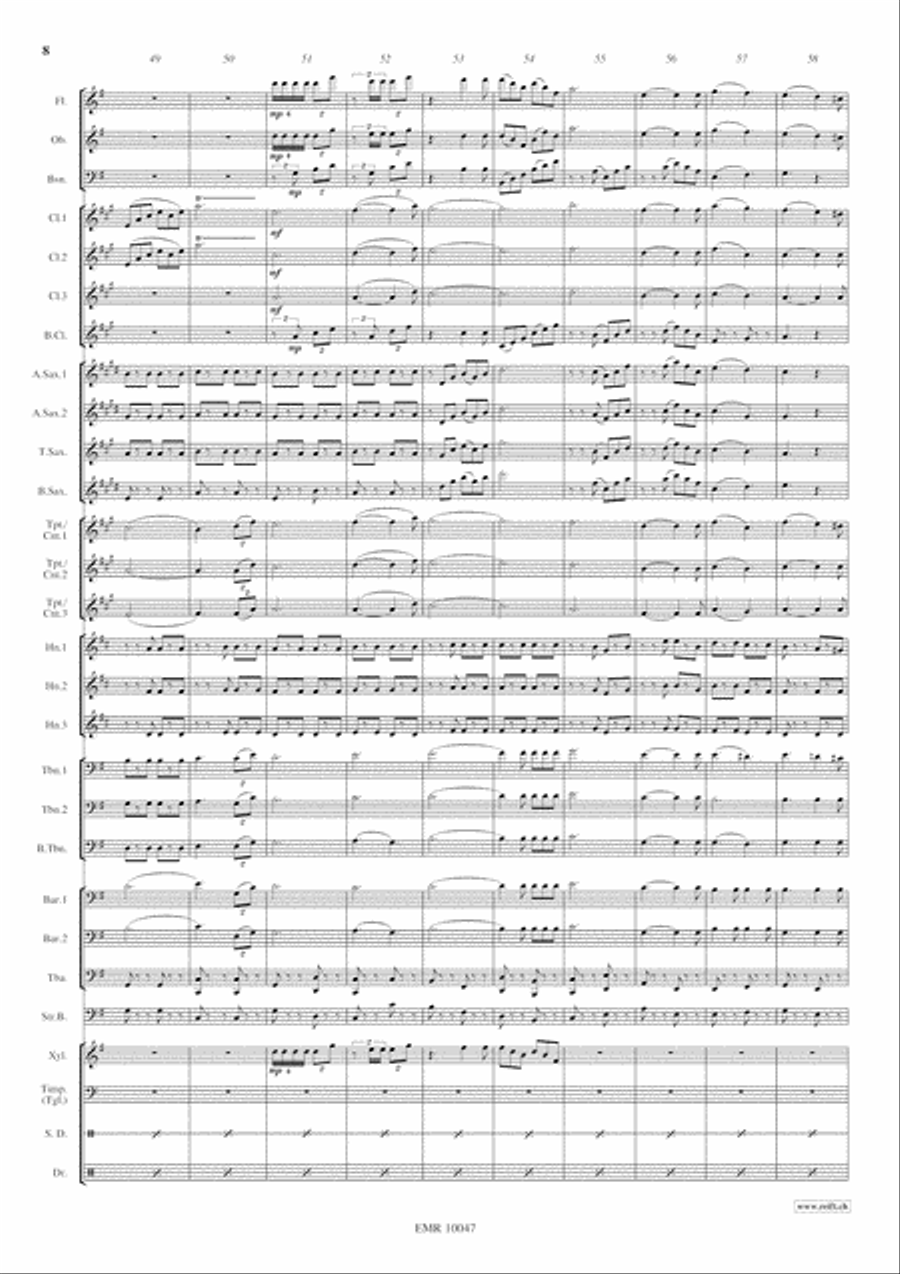 Celtic Parade Concert Band scores gallery preview page 9
