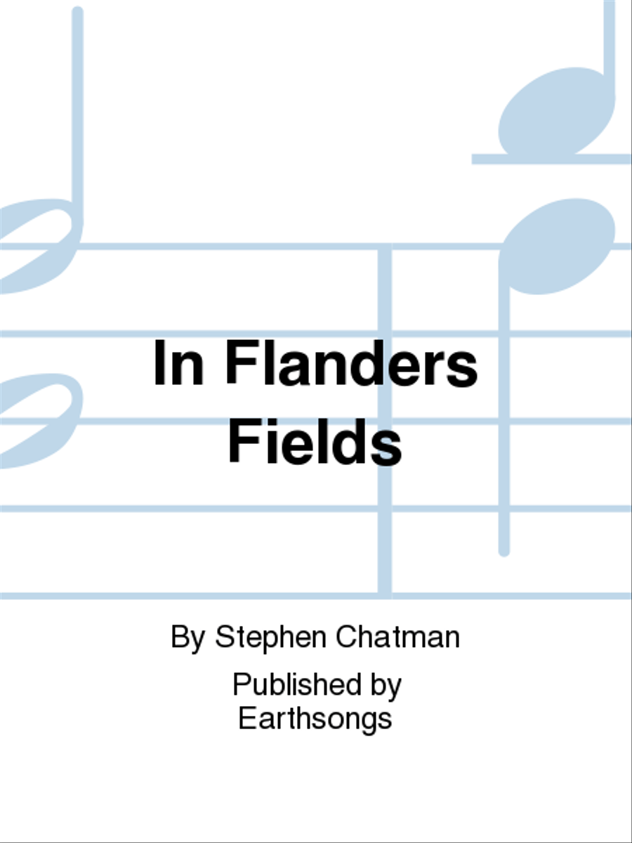 in flanders fields 4-Part scores gallery preview page 1