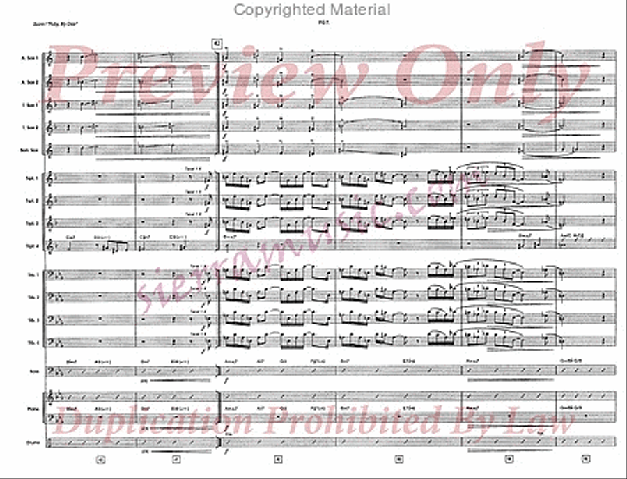 Ruby, My Dear Big Band scores gallery preview page 8