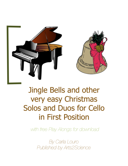 Jingle Bells and other very easy Christmas Solos and Duos for Cello, in First Position image number null