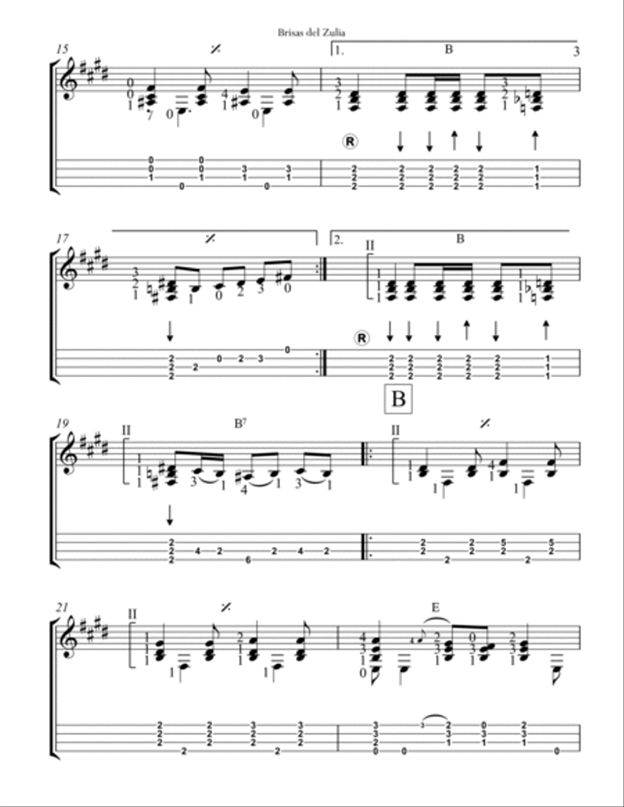 Brisas del Zulia Chamber Music scores gallery preview page 3