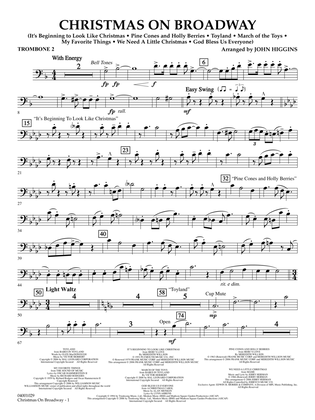 Christmas on Broadway - Trombone 2
