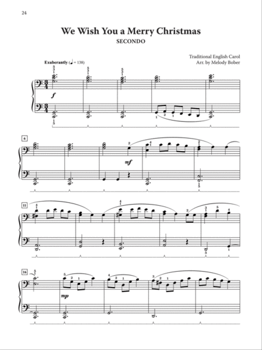 Christmas Memories for Two, Book 2 Small Ensemble scores gallery preview page 4
