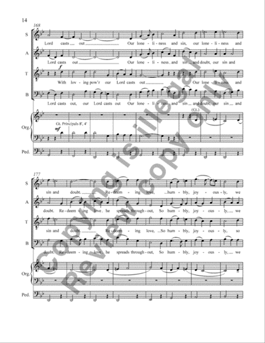 This Peerless Dawn 4-Part scores gallery preview page 33
