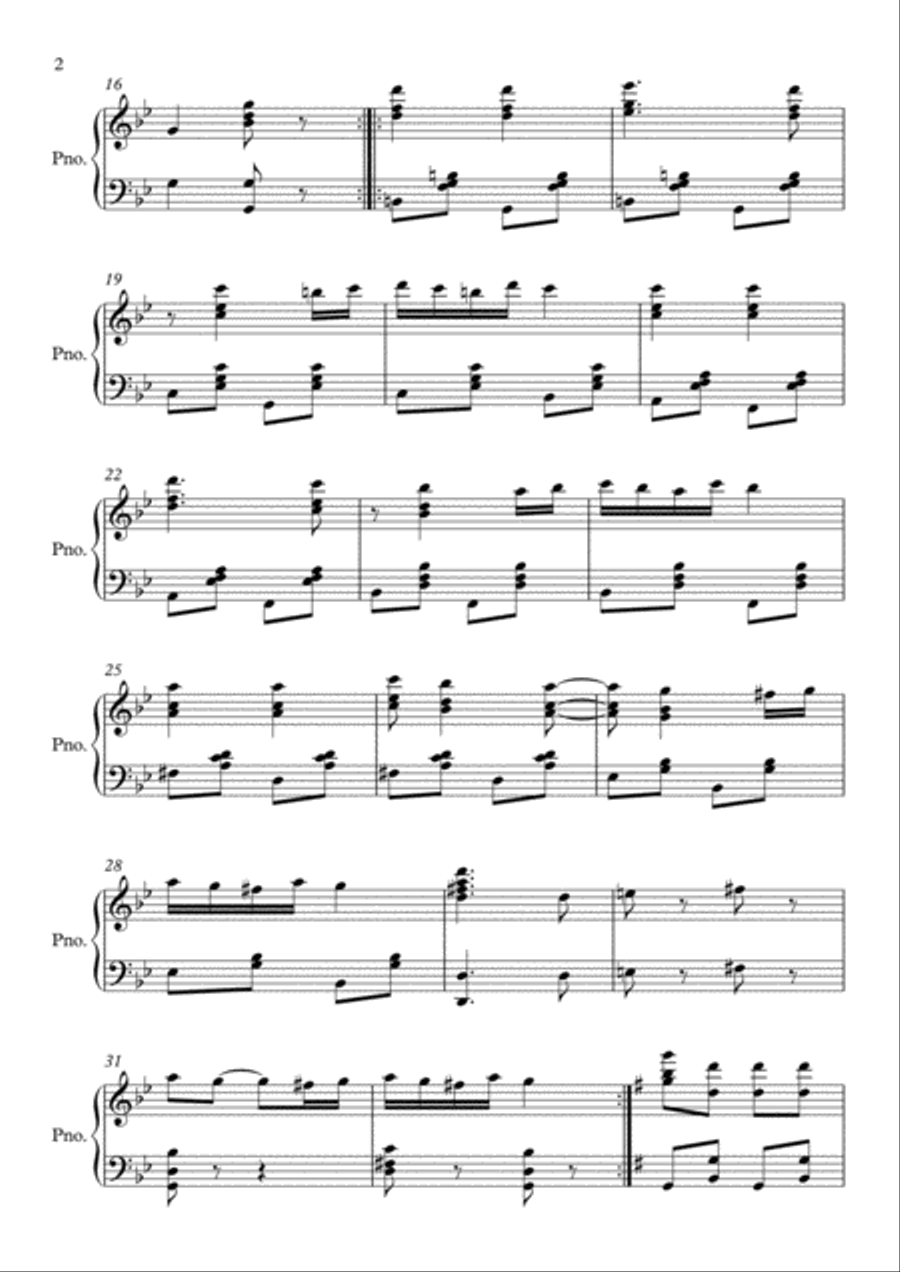 Hungarian Dance No. 5 Small Ensemble scores gallery preview page 2