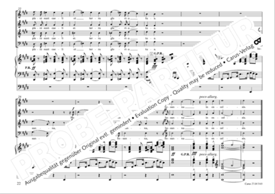 Messe solennelle en ut diese mineur 4-Part scores gallery preview page 23