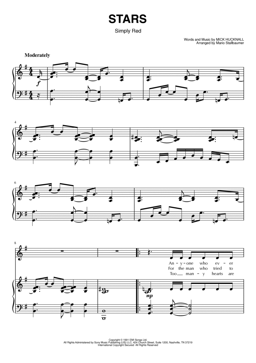 Stars Voice scores gallery preview page 1