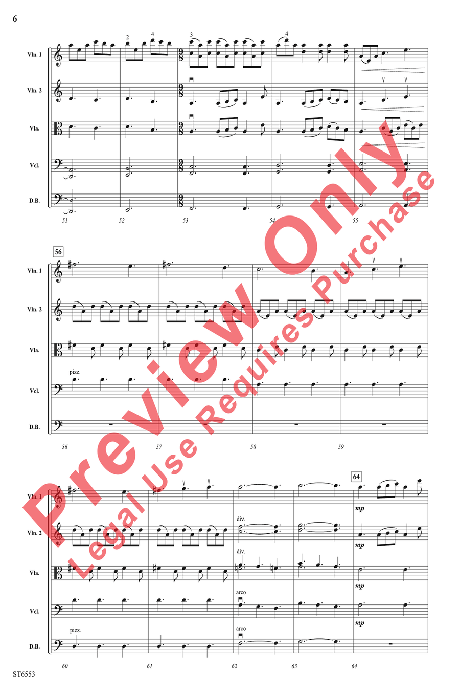 Elementa String Orchestra scores gallery preview page 6