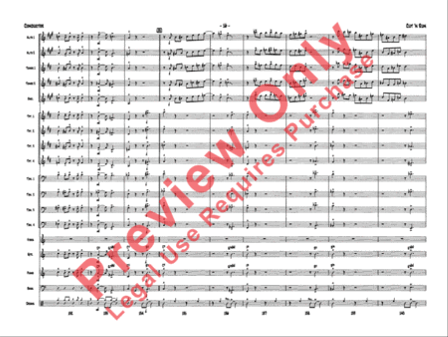 Cut 'n Run Jazz Ensemble scores gallery preview page 19