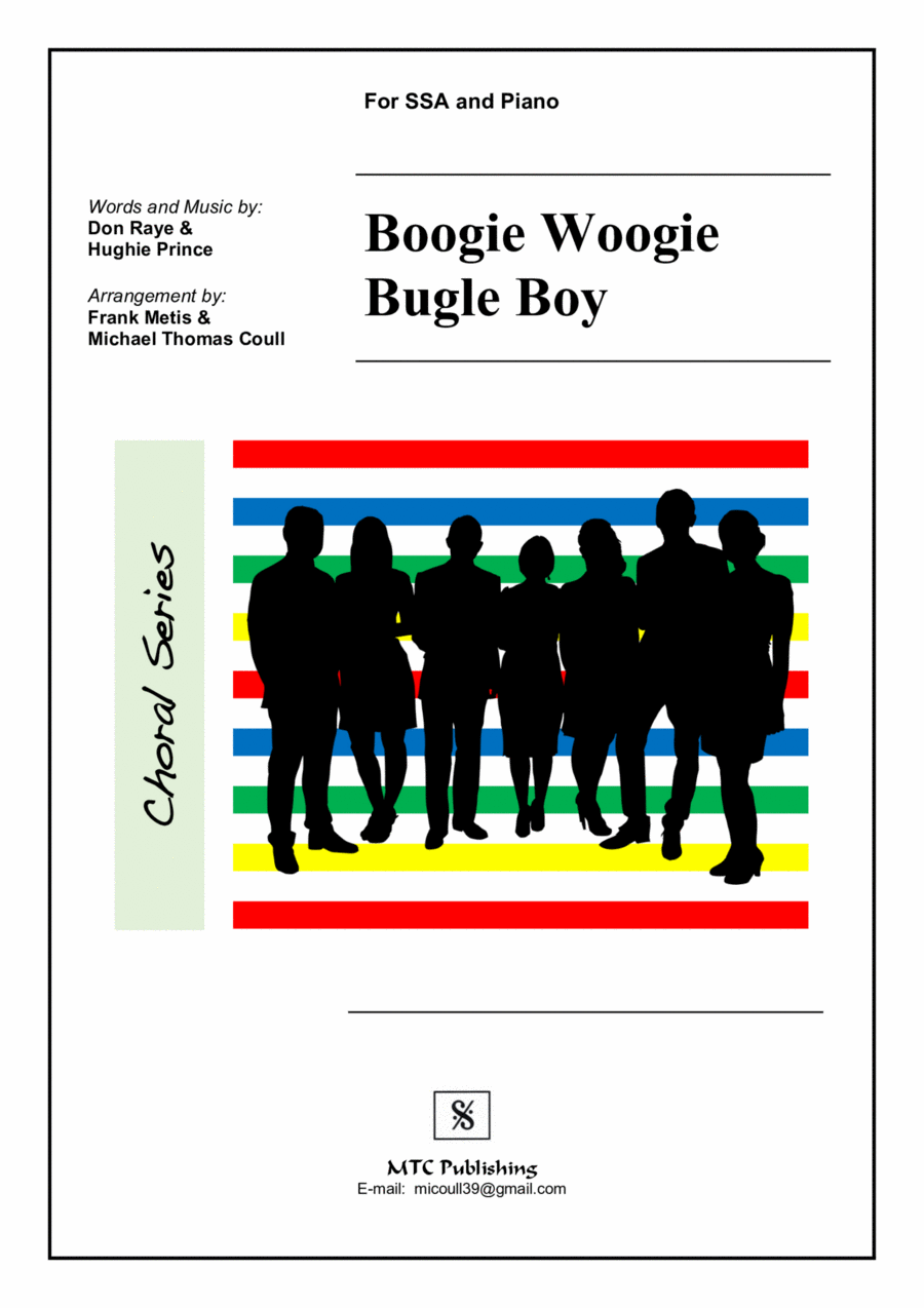 Boogie Woogie Bugle Boy SSA scores gallery preview page 1
