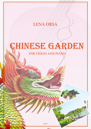 Book cover for Chinese Garden for Violin and Piano