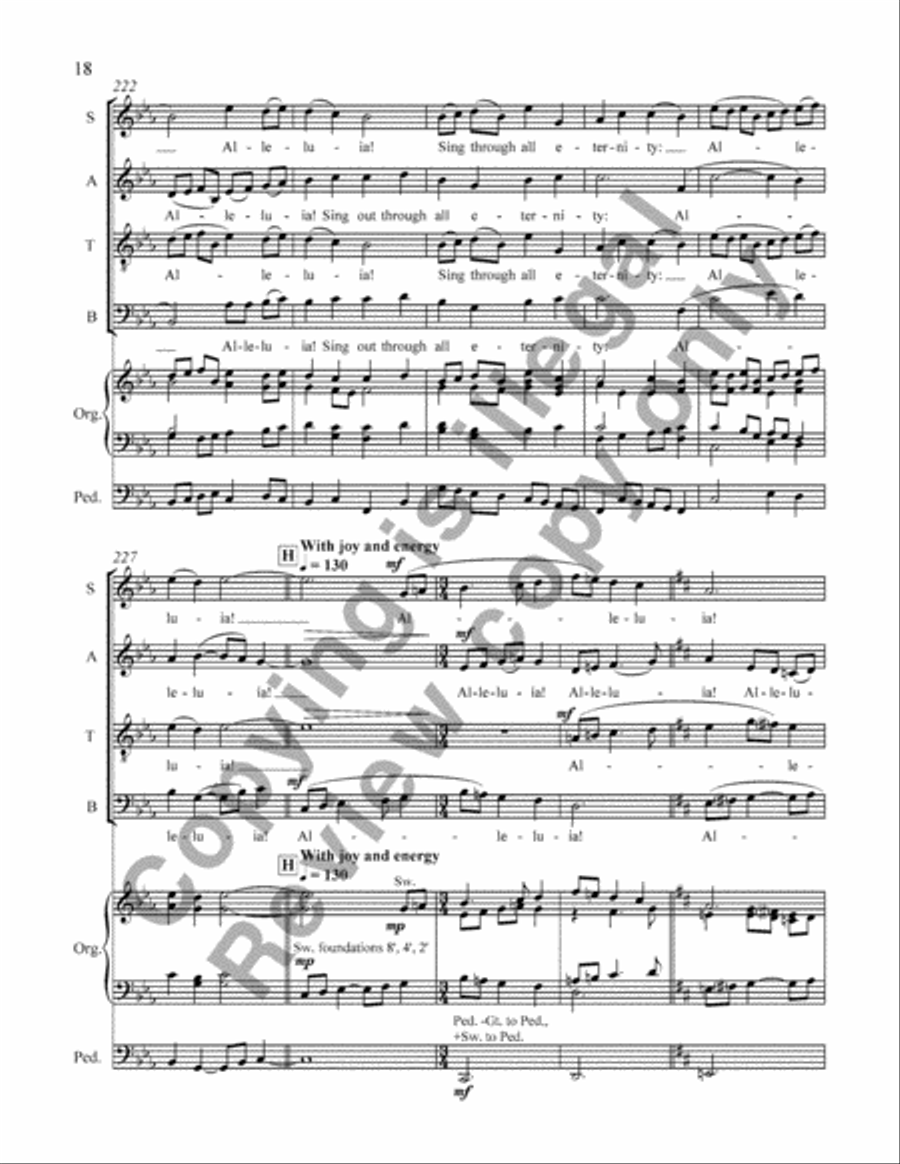 This Peerless Dawn 4-Part scores gallery preview page 37