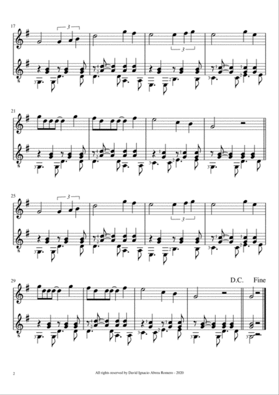 Flute and Guitar - Book 1 Flute scores gallery preview page 6