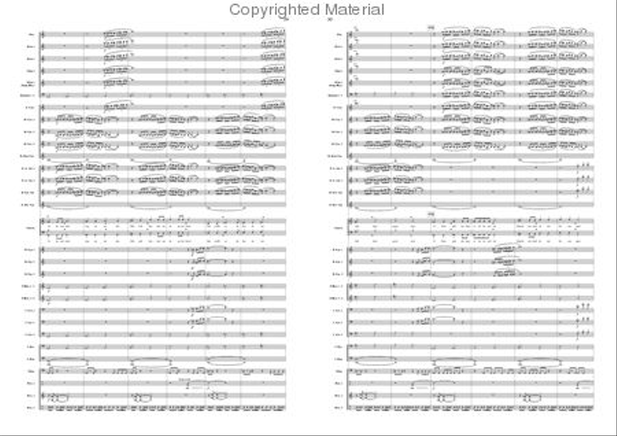 Brabantia Aeterna Concert Band scores gallery preview page 15