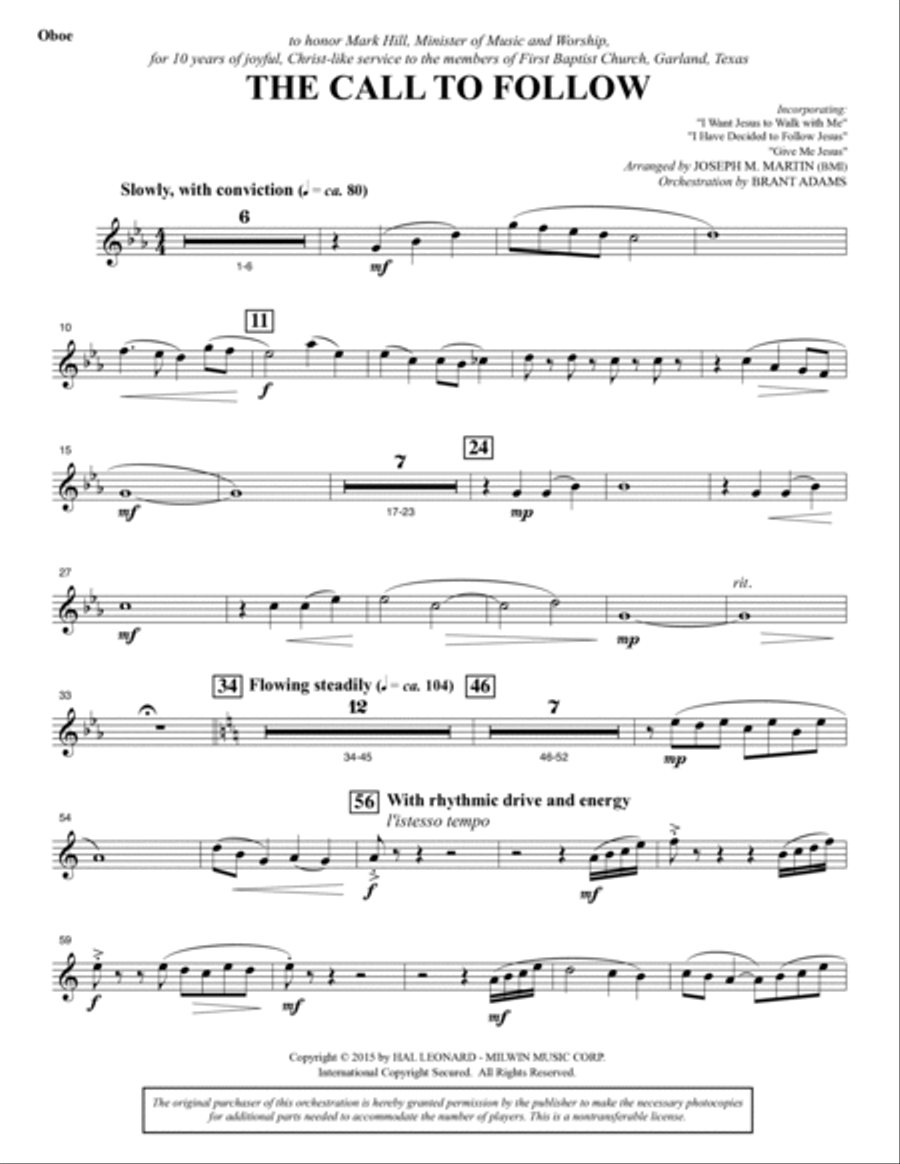A Journey To Hope (A Cantata Inspired By Spirituals) - Oboe Choir scores gallery preview page 4