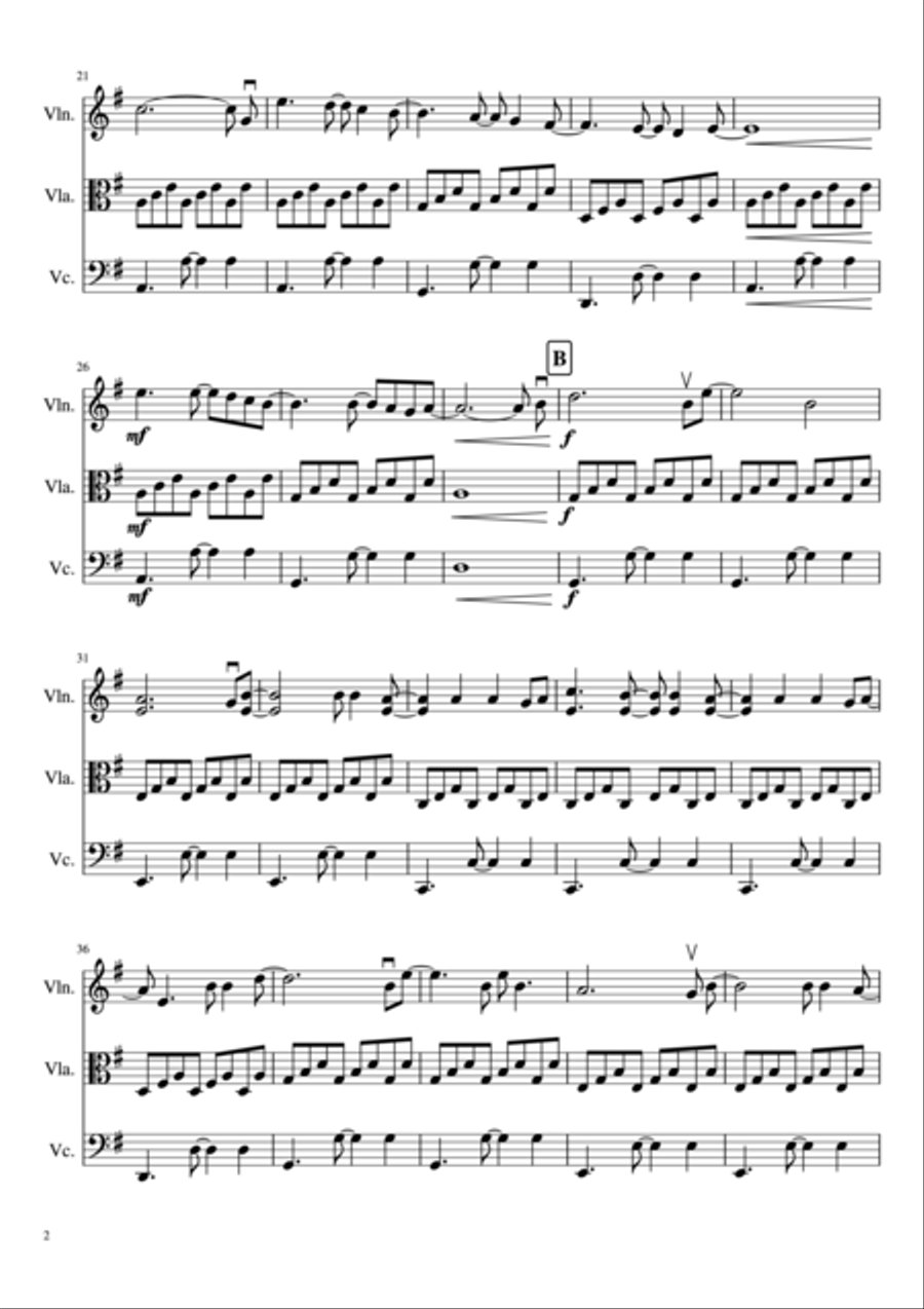 All Of Me All Of Me String Trio scores gallery preview page 3