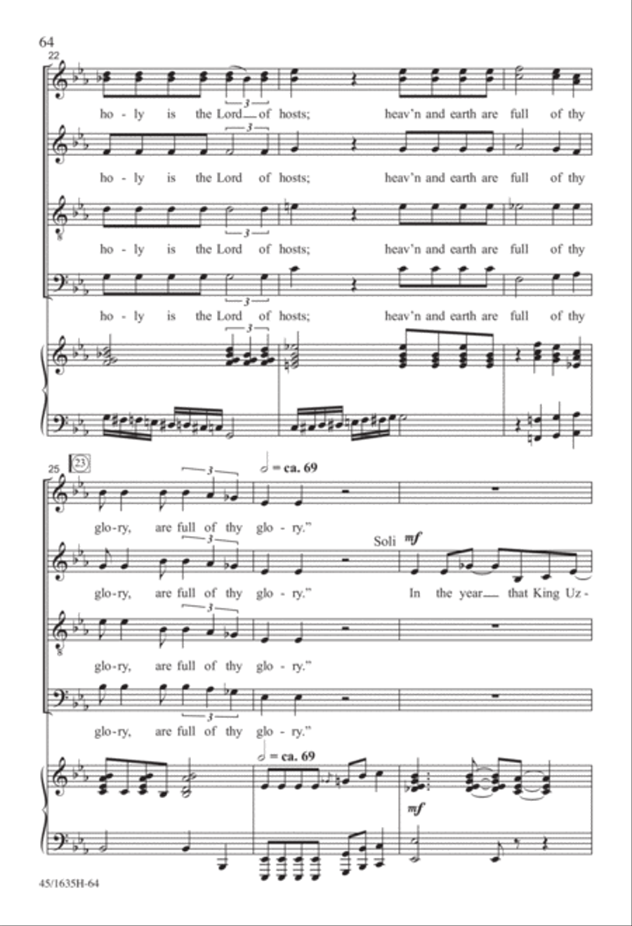 Mass: A Celebration of Love and Joy 4-Part scores gallery preview page 32