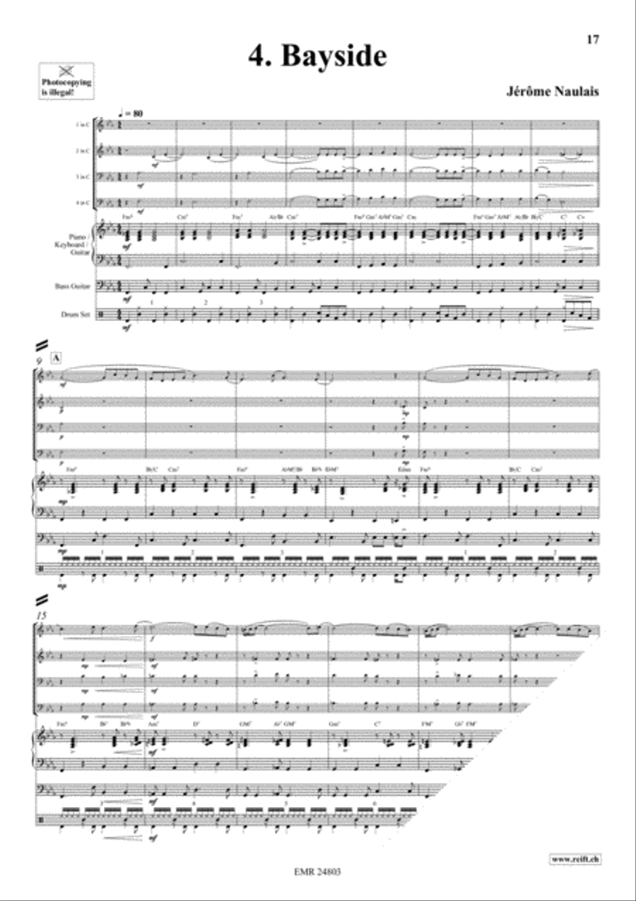 Play With Your Band Volume 1 Brass Ensemble scores gallery preview page 7