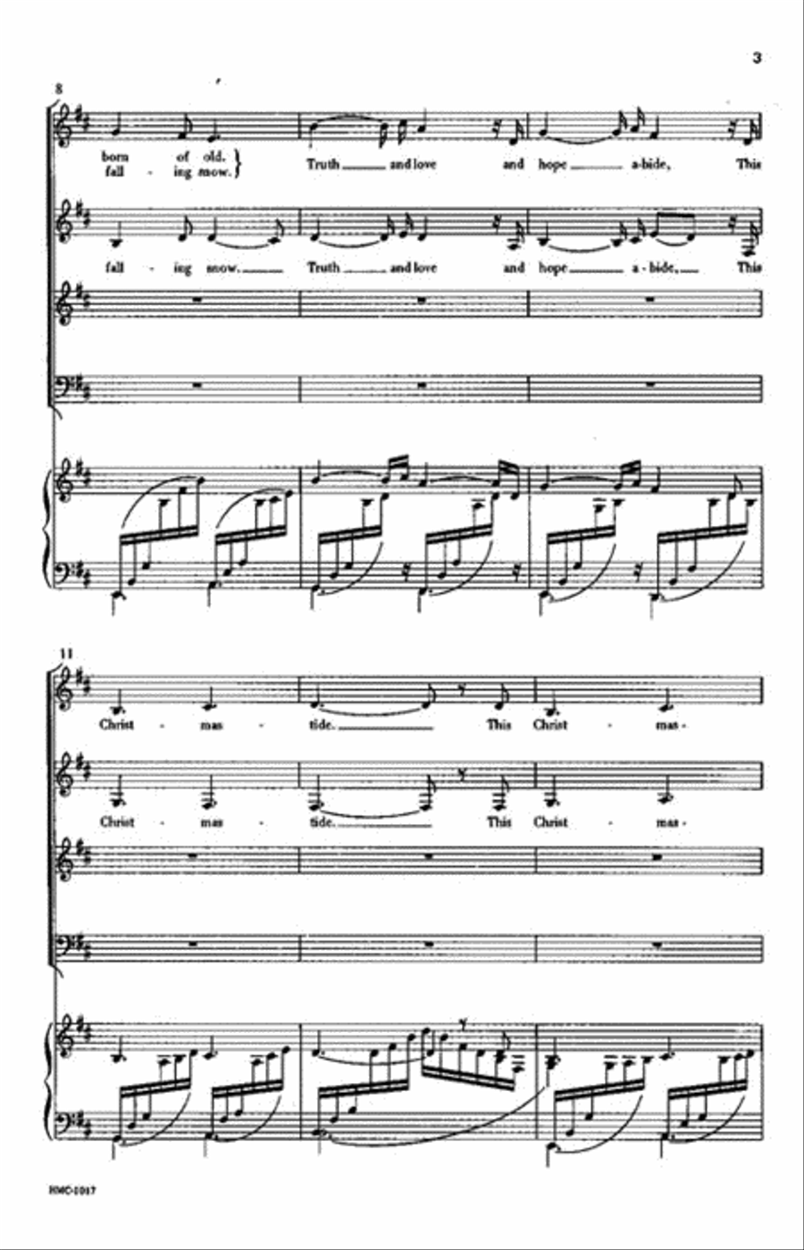This Christmastide (Jessye's Carol) 4-Part scores gallery preview page 3
