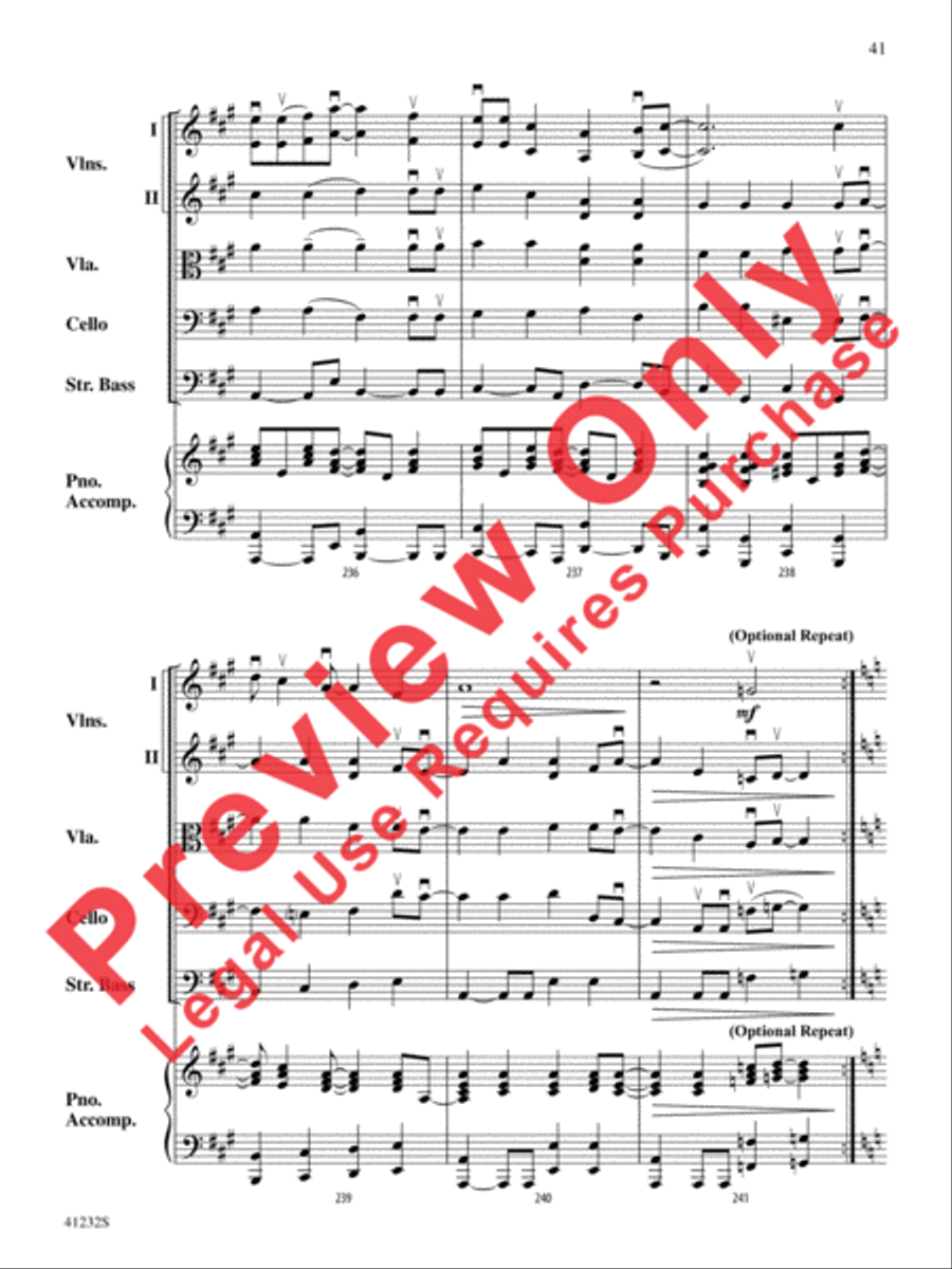 Pippin String Orchestra scores gallery preview page 42