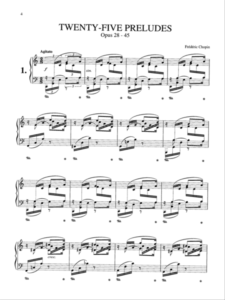 Twenty-five Preludes, Op. 28-45 Piano Solo scores gallery preview page 5