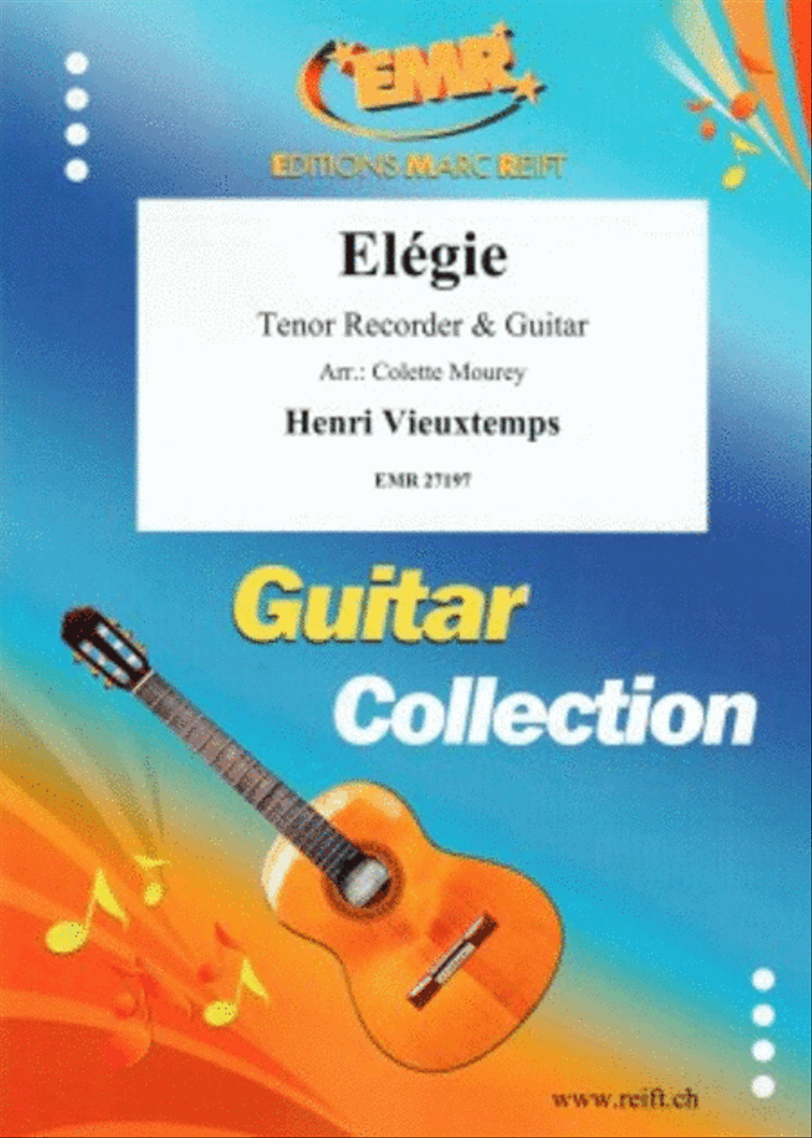 Elegie Tenor Recorder scores gallery preview page 1