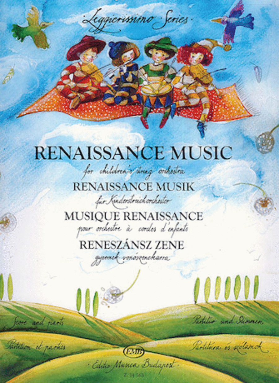 Renaissance Music For Children?s String Orchestra First Position