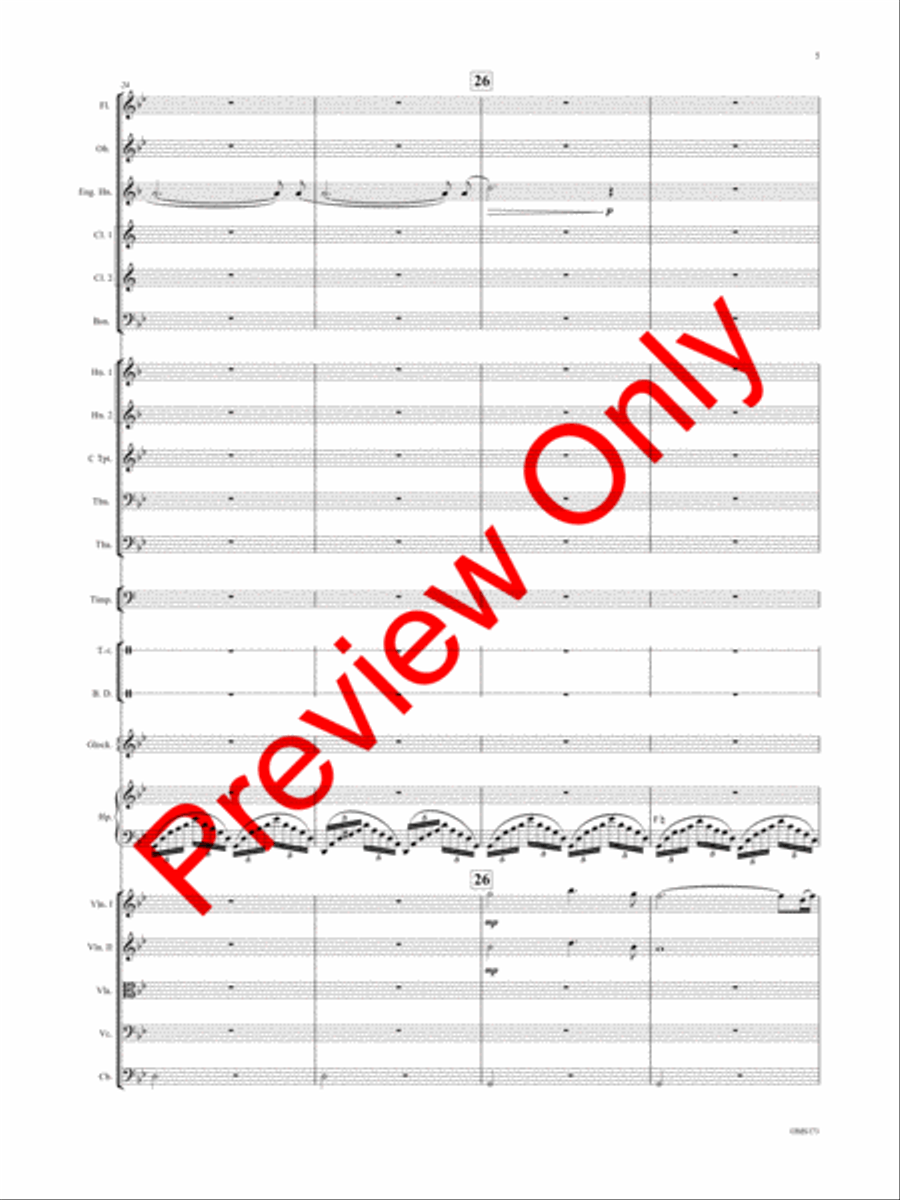 Anishinaabeg Rhapsody Orchestra scores gallery preview page 8