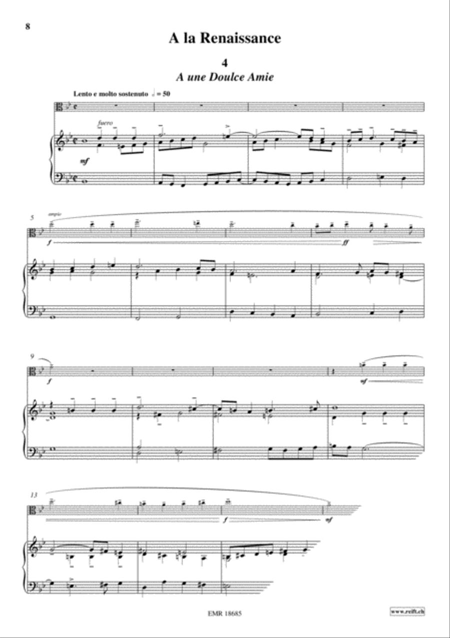Au Fil Du Temps Viola scores gallery preview page 7