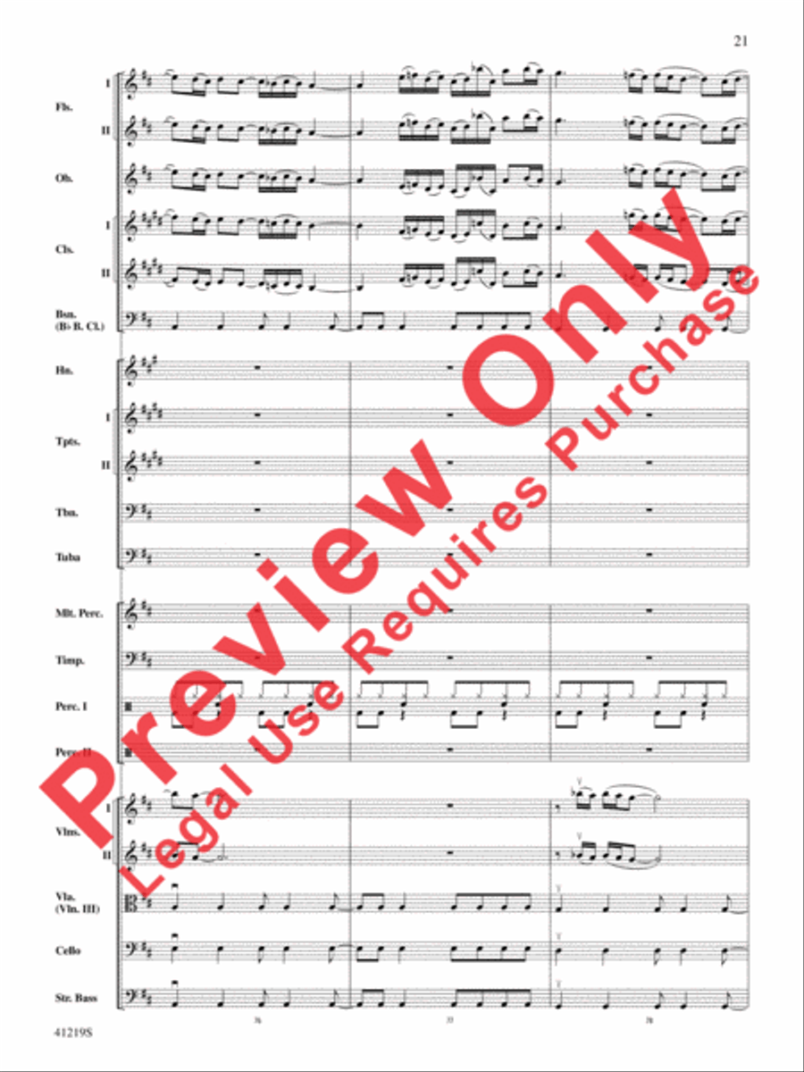 Led Zeppelin Reunion Full Orchestra scores gallery preview page 22