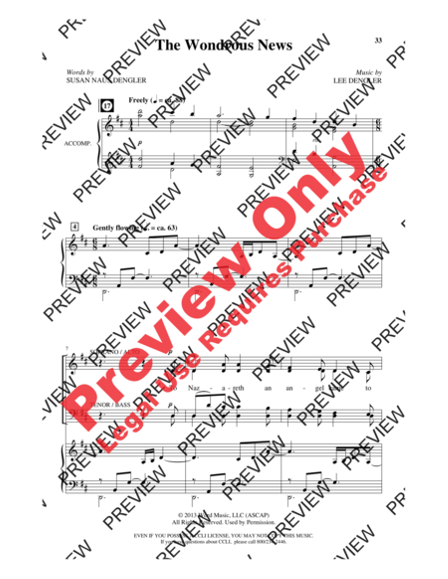 On This Shining Night On This Shining Night 4-Part scores gallery preview page 22