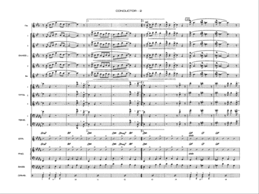 A Salute to Benny Goodman: Score Jazz Ensemble scores gallery preview page 3
