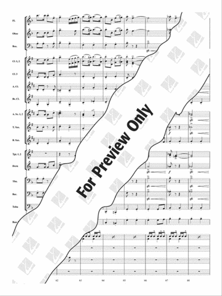 The Polar Express (Medley) Concert Band scores gallery preview page 12