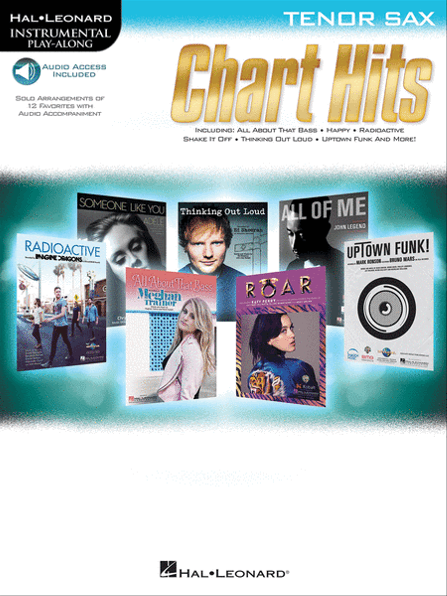 Chart Hits Tenor Saxophone scores gallery preview page 1